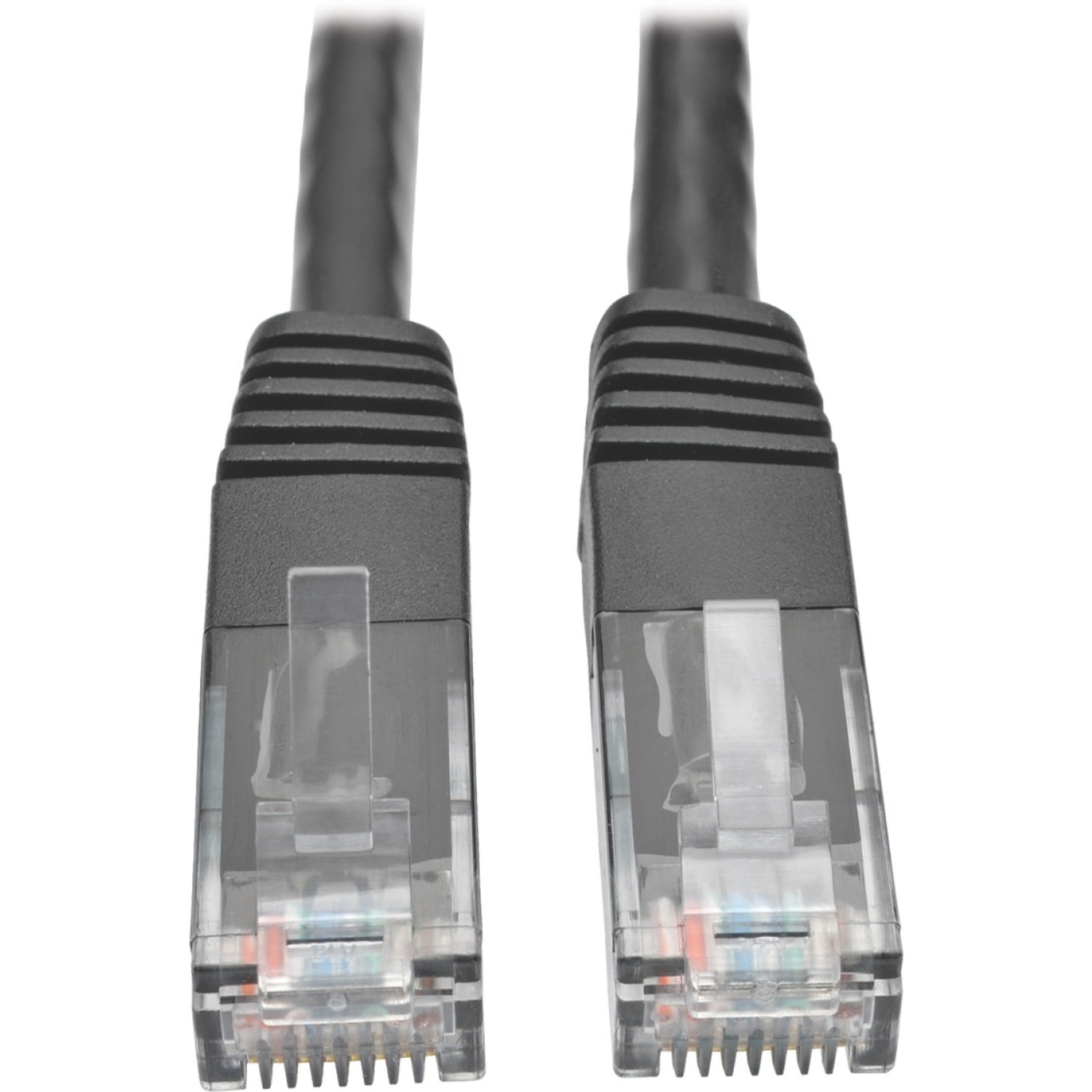 Tripp Lite by Eaton Cat6 Gigabit Molded (UTP) Ethernet Cable (RJ45 M/M) PoE Black 15 ft. (4.57 m) - N200-015-BK