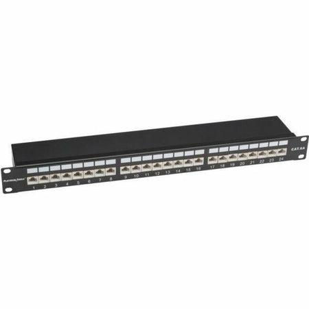 Platinum Tools 24 Port Cat6A Shielded Patch Panel - 675-24C6AS