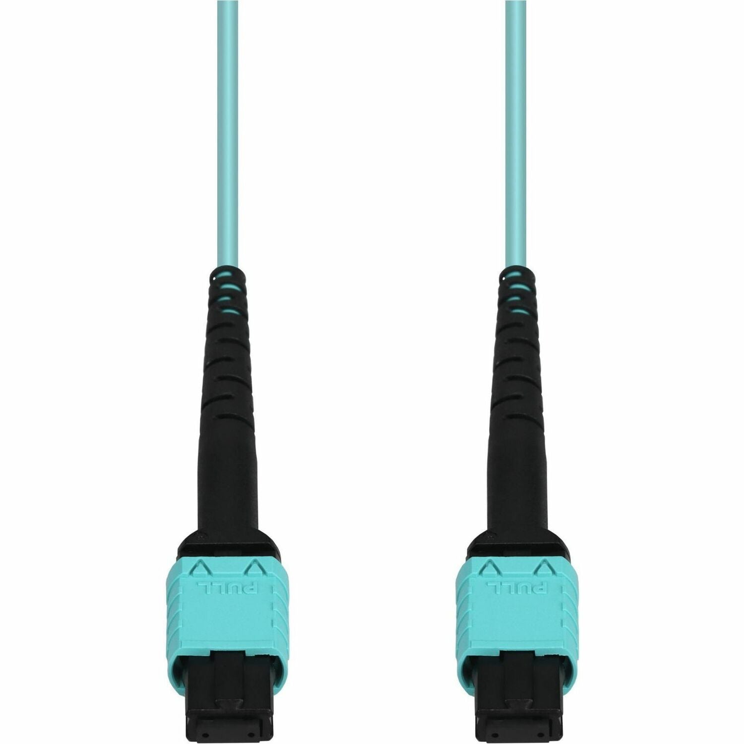 AddOn 8m MPO/UPC to MPO/UPC Aqua OM4 OFNR (Riser-Rated) 12-Strand Fiber Patch Cable - ADD-MPOMPO-8M5OM4