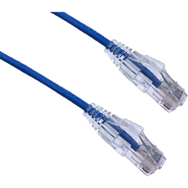 Axiom 8FT CAT6 BENDnFLEX Ultra-Thin Snagless Patch Cable 550mhz (Blue) - C6BFSB-B8-AX
