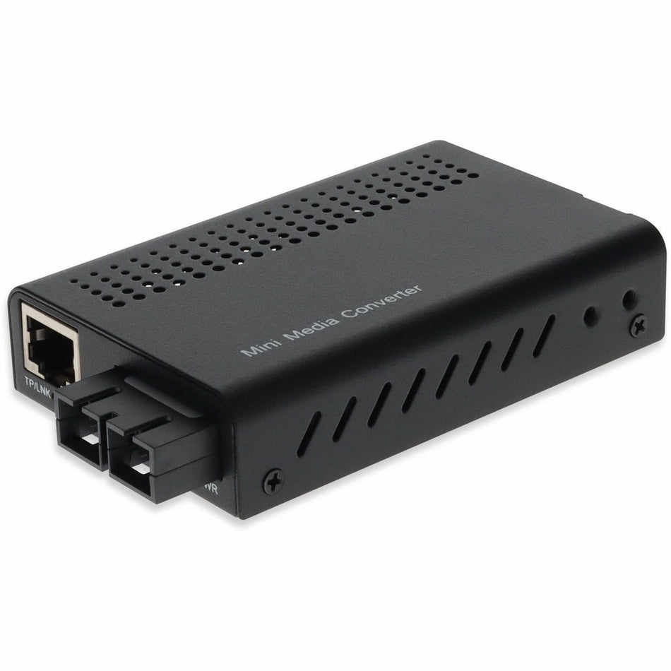 AddOn 10/100/1000Base-TX(RJ-45) to 1000Base-FX(SC) MMF 1310nm 2km Mini Media Converter - ADD-GMCMN-FX-SC