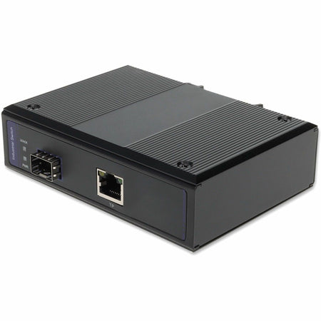 AddOn 1 10/100/1000Base-TX(RJ-45) to 1 Open SFP Port Industrial Media Converter - ADD-IGMC-SFP