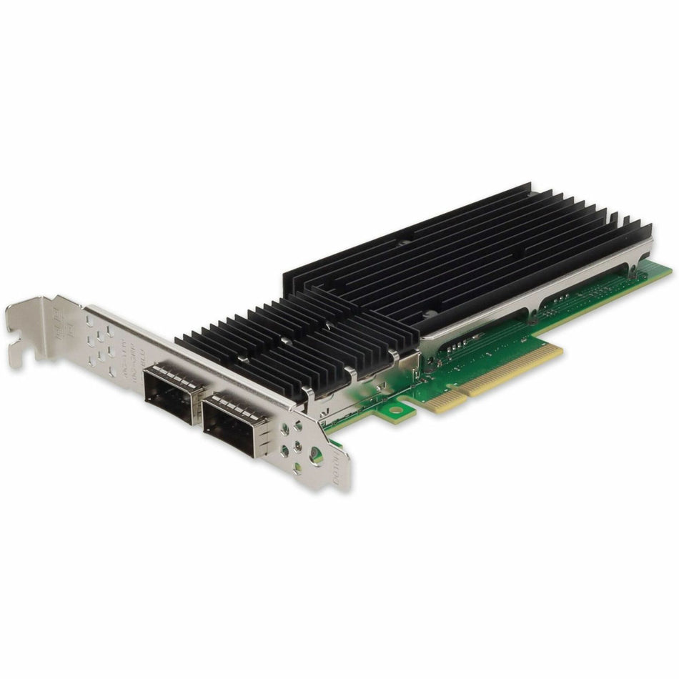 AddOn Solarflare&reg; SFN7142Q Comparable 40Gbs Dual Open QSFP+ Port PCIe 3.0 x8 Network Interface Card - SFN7142Q-AO