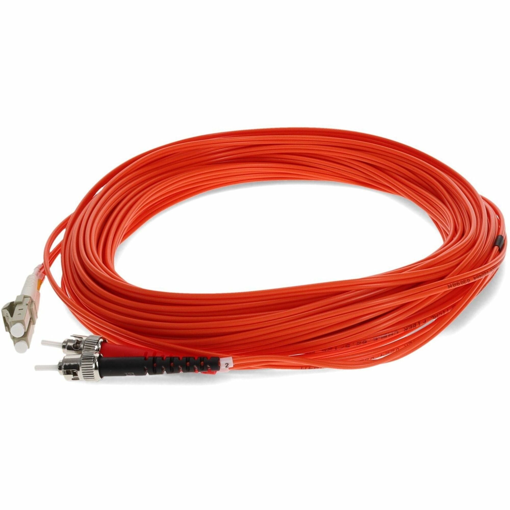 AddOn ADD-ST-LC-50M6MMF Fiber Optic Duplex Network Patch Cable - ADDSTLC50M6MMF