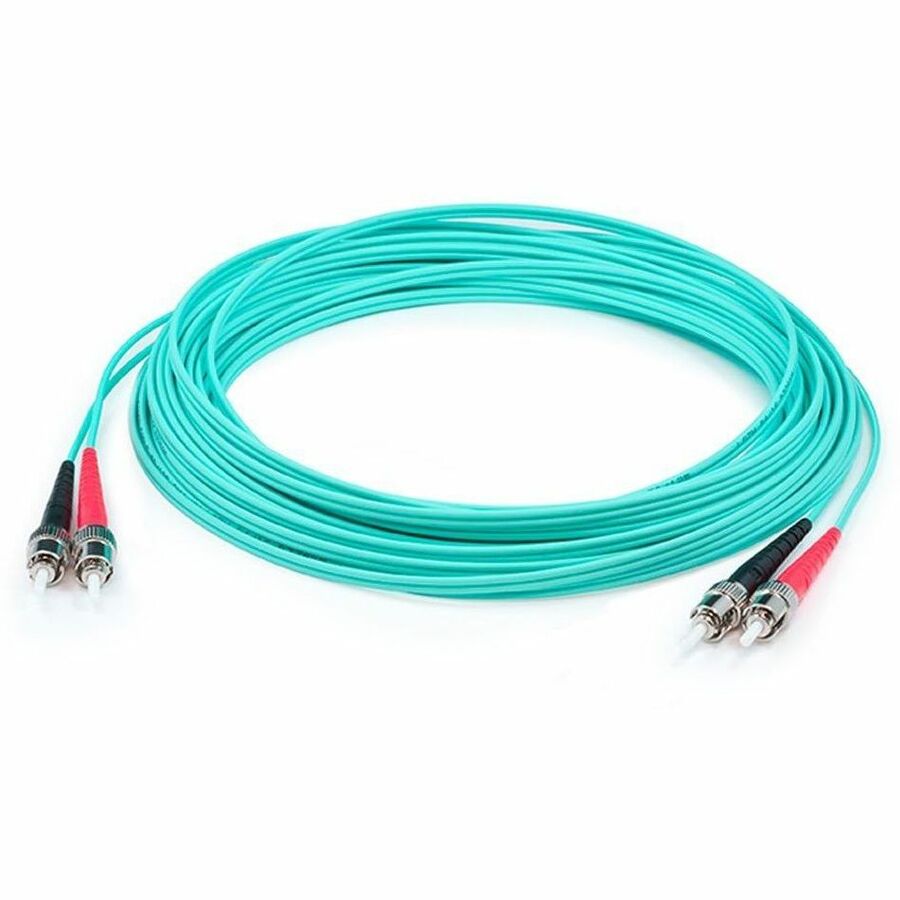 AddOn ADD-ST-ST-30M5OM3 Fiber Optic Duplex Network Patch Cable - ADD-ST-ST-30M5OM3