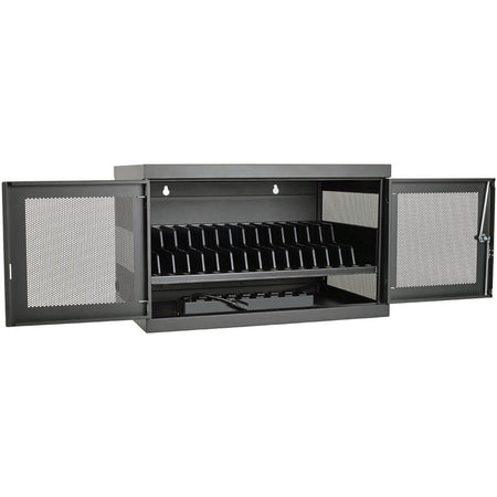 Tripp Lite by Eaton Multi-Device Charging Station 16 AC Outlets Chromebooks and Laptops Wall-Mount and Cart Options Black - CSC16AC