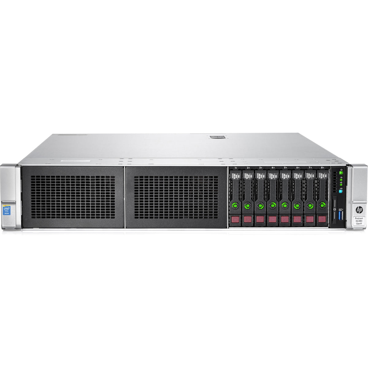 HPE ProLiant DL380 G9 2U Rack Server - 1 x Intel Xeon E5-2609 v4 1.70 GHz - 8 GB RAM - Serial ATA/600 Controller - 826681-B21