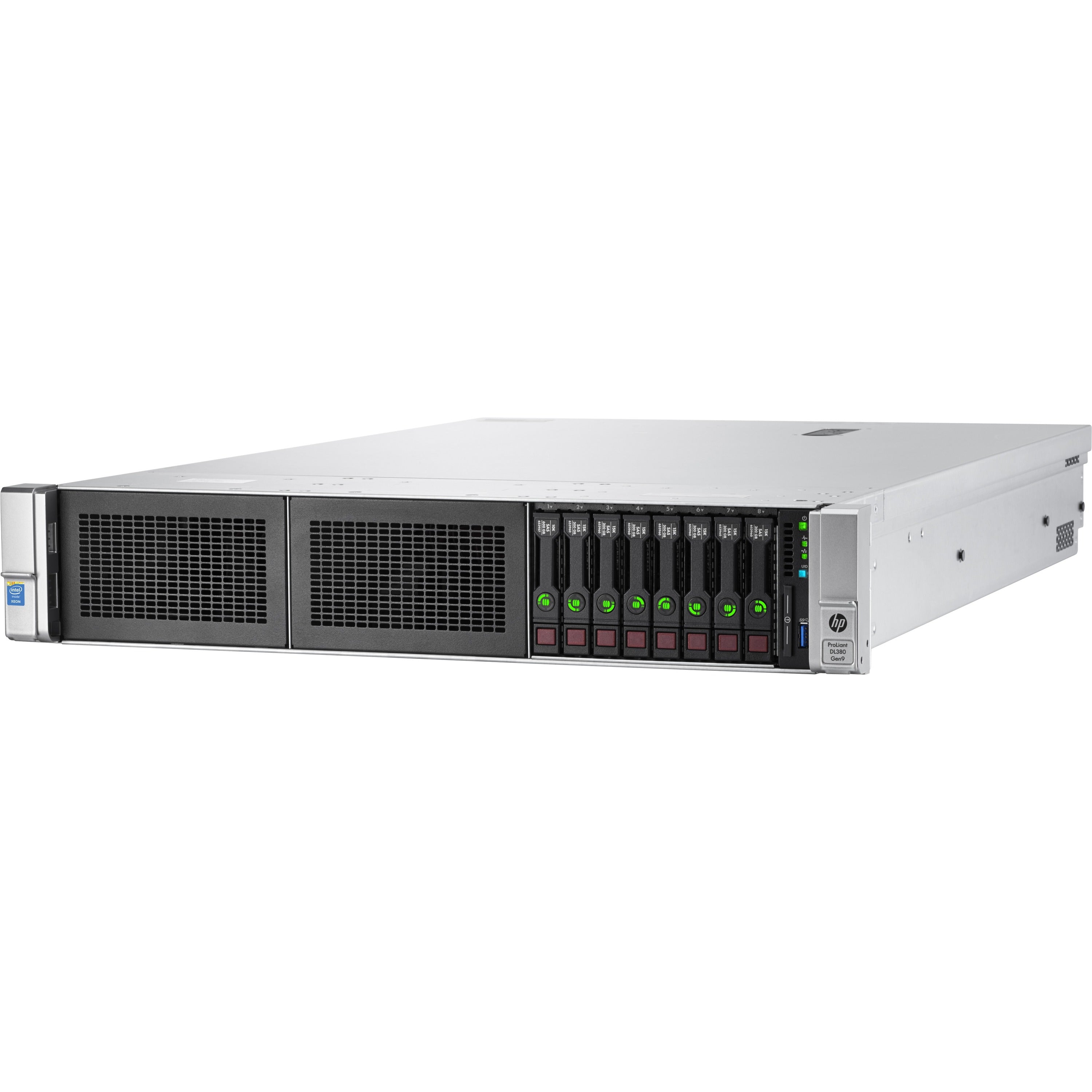 HPE ProLiant DL380 G9 2U Rack Server - 1 x Intel Xeon E5-2620 v4 2.10 GHz - 16 GB RAM - 12Gb/s SAS Controller - 826682-B21