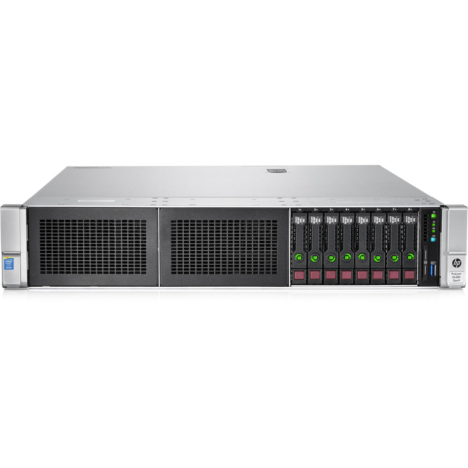 HPE ProLiant DL380 G9 2U Rack Server - 1 x Intel Xeon E5-2630 v4 2.20 GHz - 16 GB RAM - 12Gb/s SAS Controller - 848774-B21