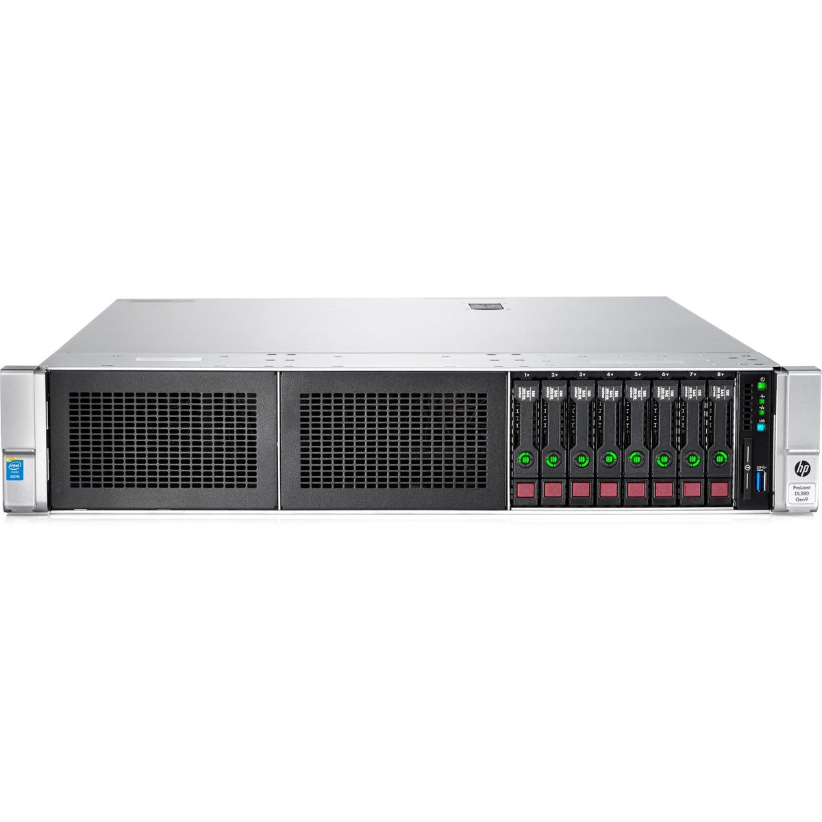 HPE ProLiant DL380 G9 2U Rack Server - 2 x Intel Xeon E5-2660 v4 2 GHz - 64 GB RAM - 12Gb/s SAS Controller - 852432-B21