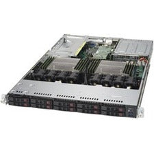 Supermicro SuperServer 1028UX-LL2-B8 1U Rack-mountable Server - 2 x Intel Xeon E5-2687W v4 3 GHz - 64 GB RAM - 12Gb/s SAS, Serial ATA/600 Controller - SYS-1028UX-LL2-B8