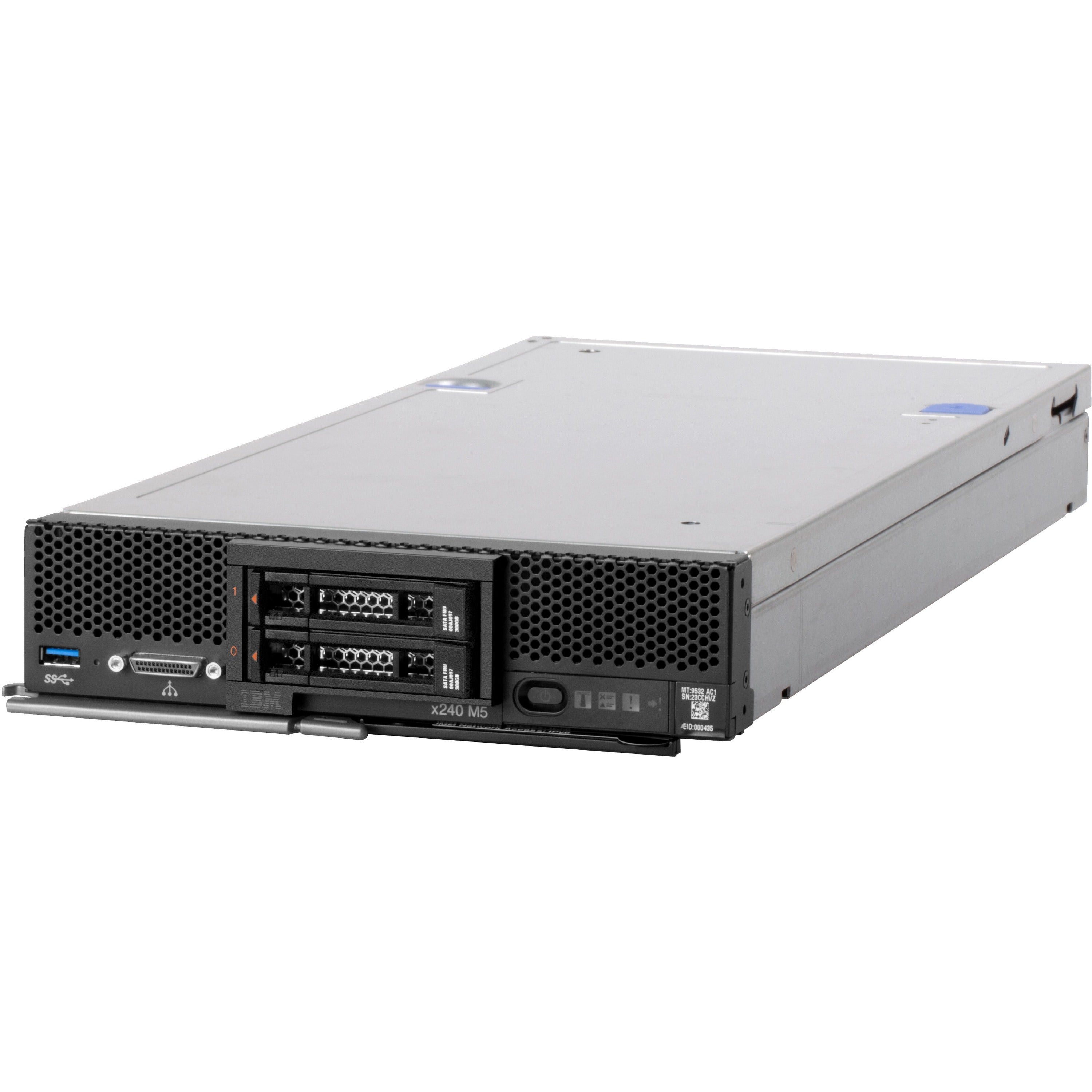 Lenovo Flex System x240 M5 9532ELU Blade Server - 2 x Intel Xeon E5-2667 v4 3.20 GHz - 64 GB RAM - 12Gb/s SAS, Serial ATA Controller - 9532ELU