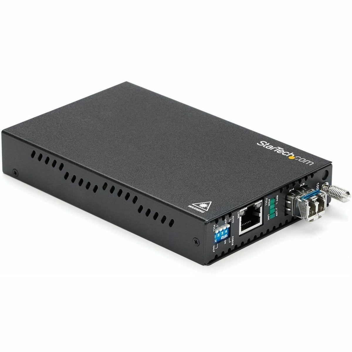 StarTech.com Gigabit Ethernet Copper-to-Fiber Media Converter - SM LC - 20 km - Ethernet Media Converter - GbE Converter - ET91000SM20