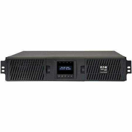 Eaton Tripp Lite Series SmartOnline 1500VA 1350W 208/230V Double-Conversion UPS - 8 Outlets, Extended Run, Network Card Option, LCD, USB, DB9, 2U Rack/Tower - SUINT1500LCD2U