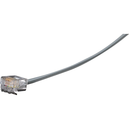 Black Box Telephone Cross-Pin Cable - RJ-11, 4-Wire, 25-ft. - EL04M-25