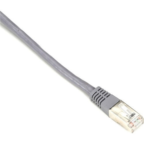 Black Box CAT5e 100-MHz Stranded Patch Cable Slim Molded Boot - F/UTP, CM PVC, Gray, 2FT - EVNSL0172GY-0002