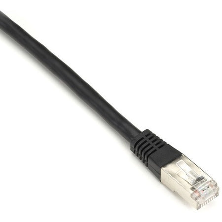 Black Box CAT6 250-MHz Stranded Patch Cable Slim Molded Boot - S/FTP, CM PVC, Black, 6FT - EVNSL0272BK-0006