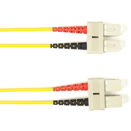 Black Box Fiber Optic Duplex Patch Network Cable - FOCMR62-006M-SCSC-YL