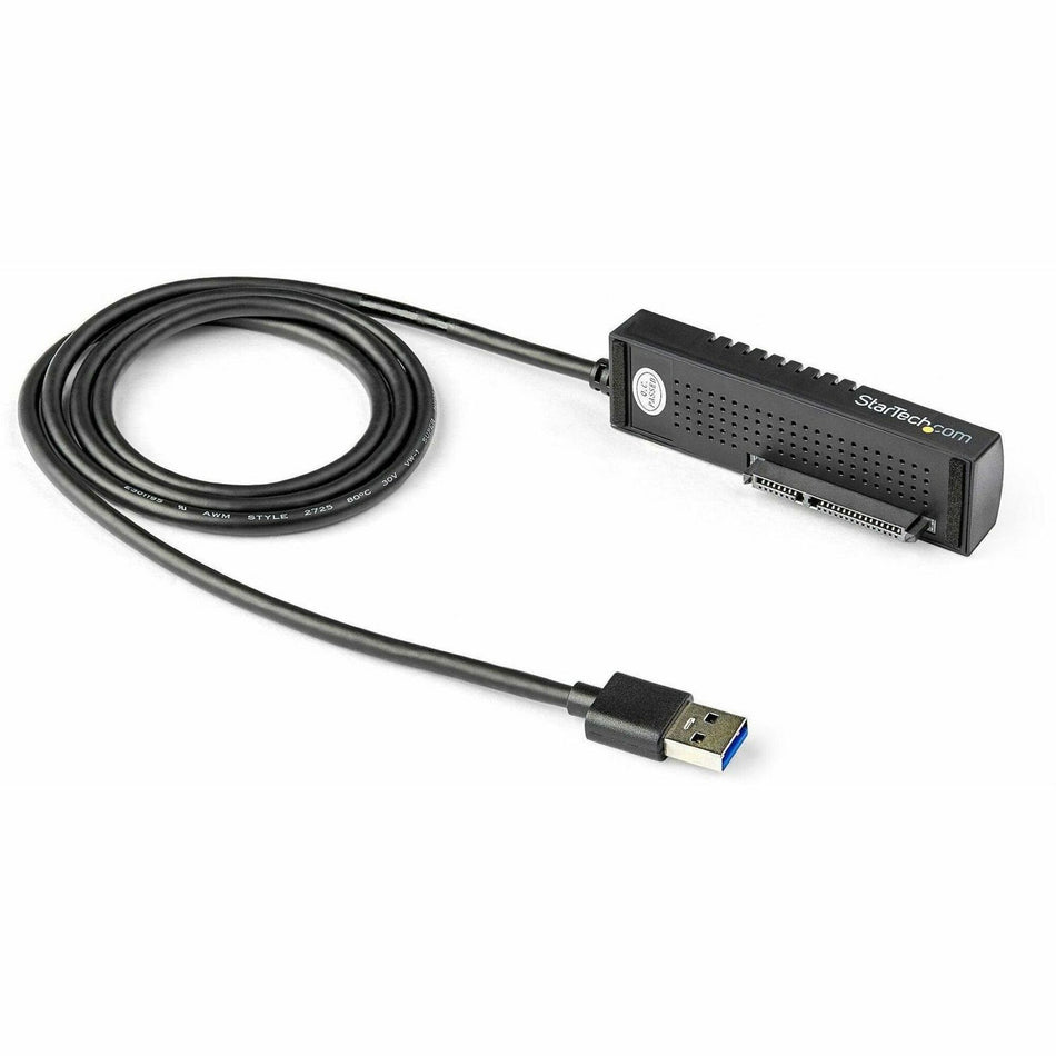 StarTech.com SATA to USB Cable - USB 3.1 10Gbps - 2.5 / 3.5 SATA SSD HDD - SATA to USB Adapter Cable - USB 3.1 to SATA Cable - USB312SAT3