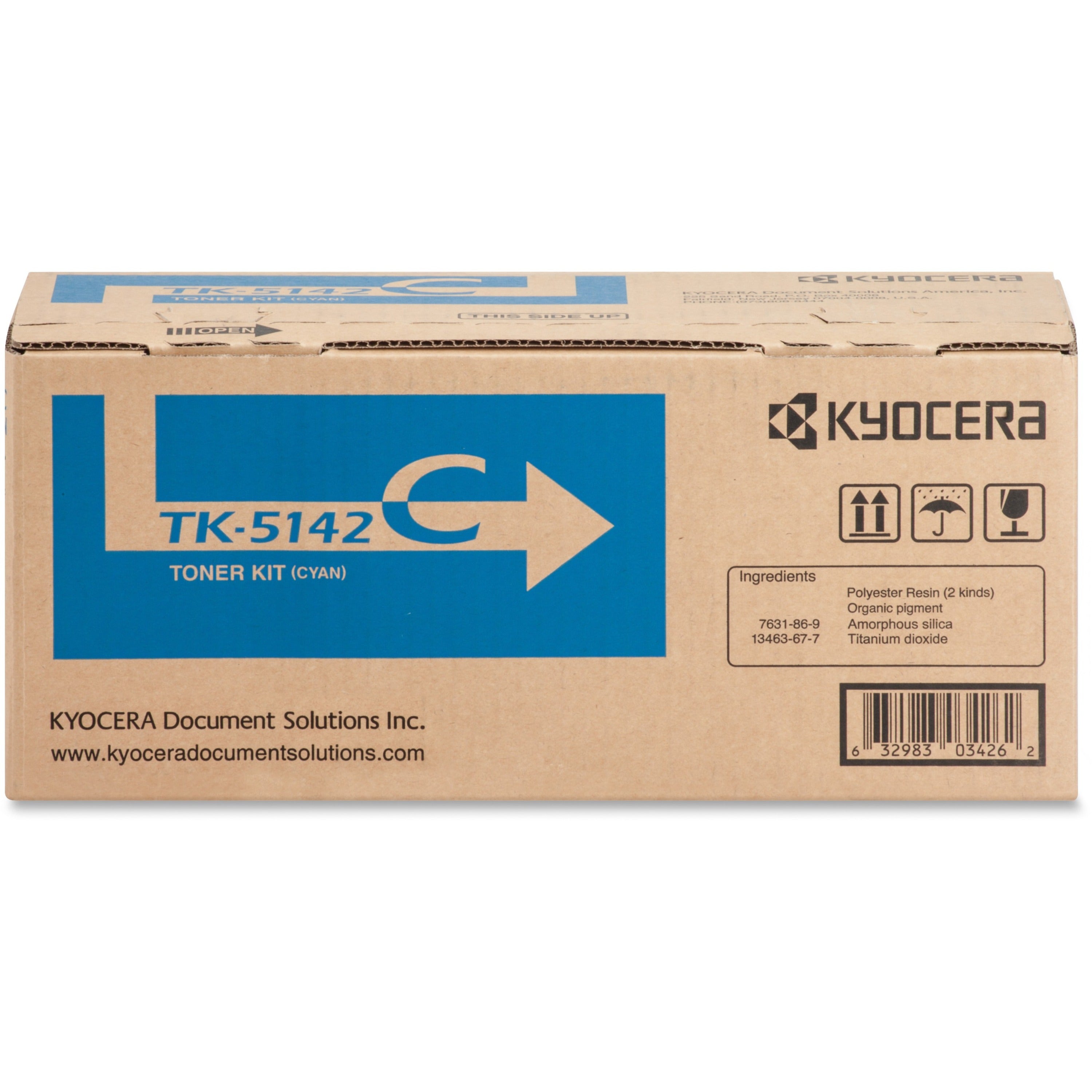 Kyocera TK-5142C Original Toner Cartridge - TK-5142C