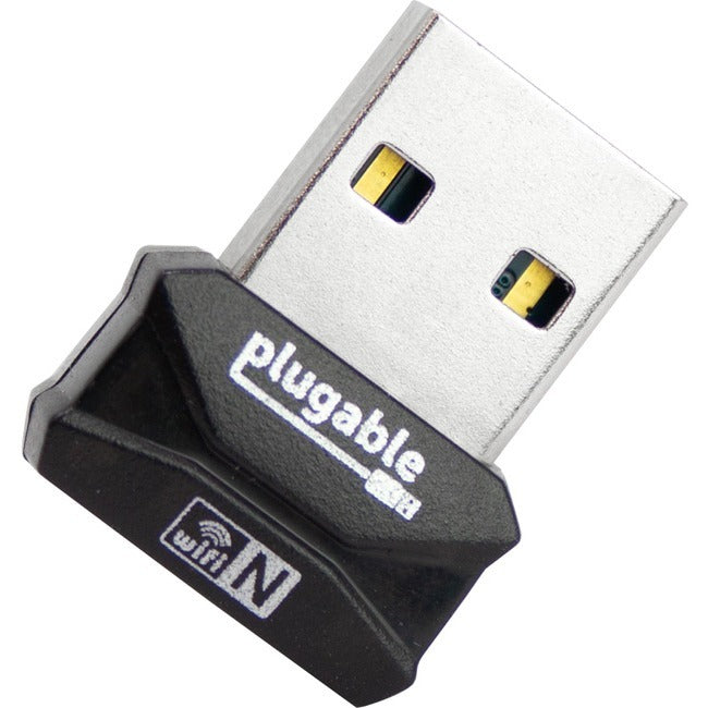 Plugable USB 2.0 Wireless N 802.11n 150 Mbps Nano WiFi Network Adapter - USB-WIFINT