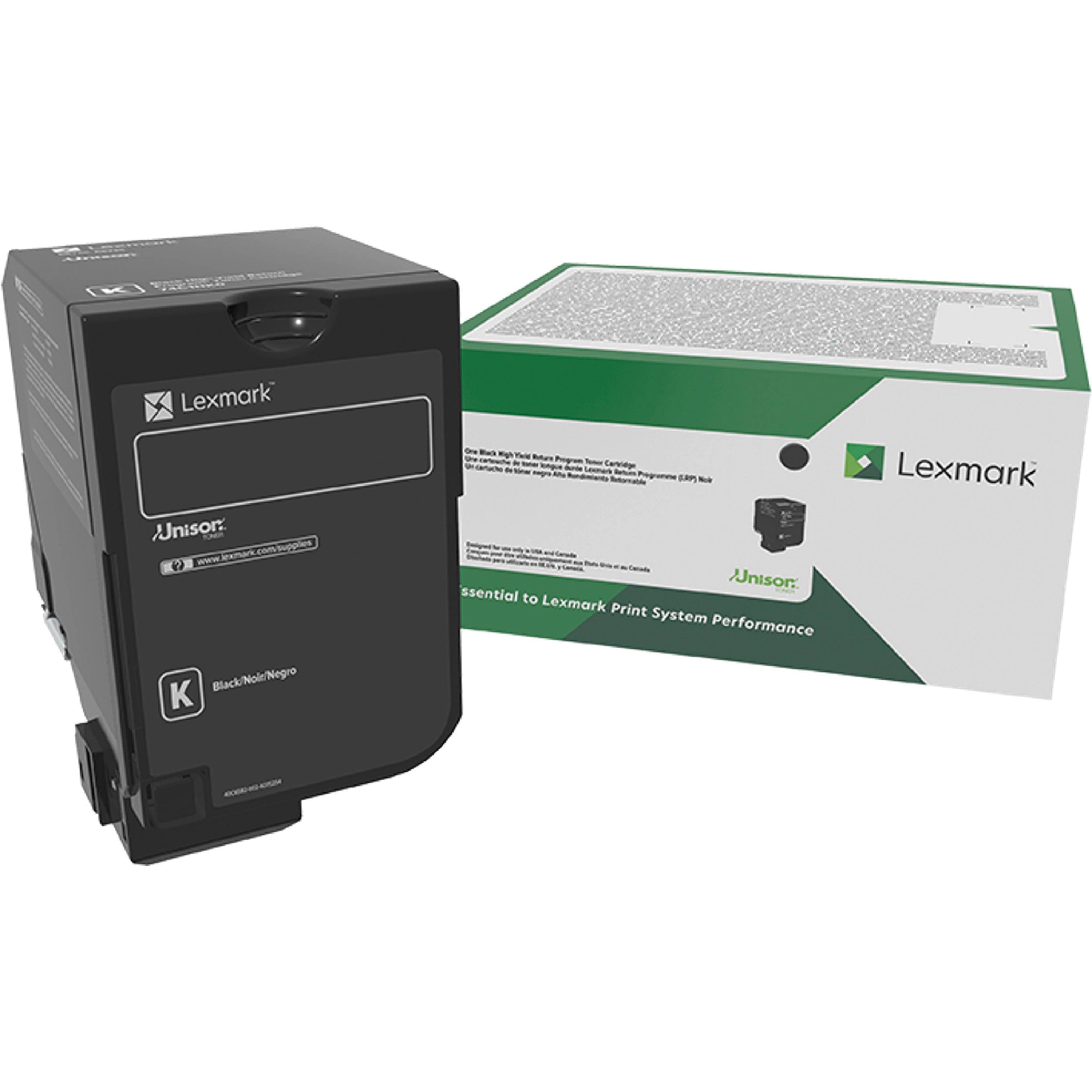 Lexmark Unison Original High Yield Laser Toner Cartridge - Yellow - 1 Each - 84C0HYG