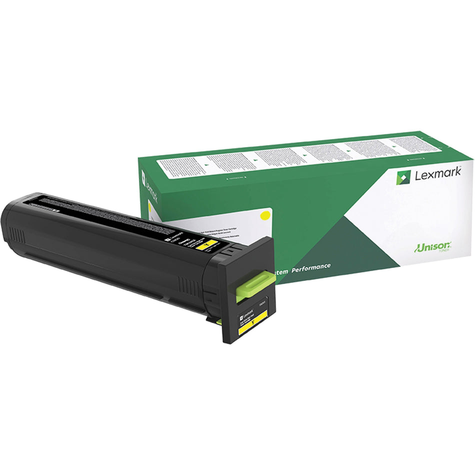 Lexmark Unison Original Laser Toner Cartridge - Yellow - 1 Each - 72K00YG