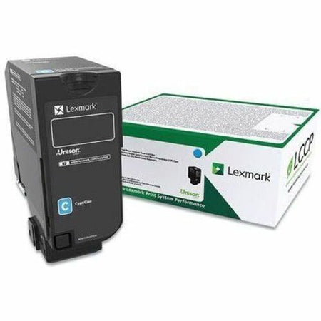 Lexmark Original Laser Toner Cartridge - Cyan Pack - 74C00CG