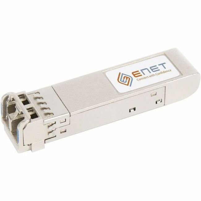ENET Fortinet Compatible FG-TRAN-SFP+LR TAA Compliant Functionally Identical 10GBASE-LR SFP+ 1310nm 10km w/DOM Single-mode Duplex LC - FG-TRAN-SFP+LR-ENC