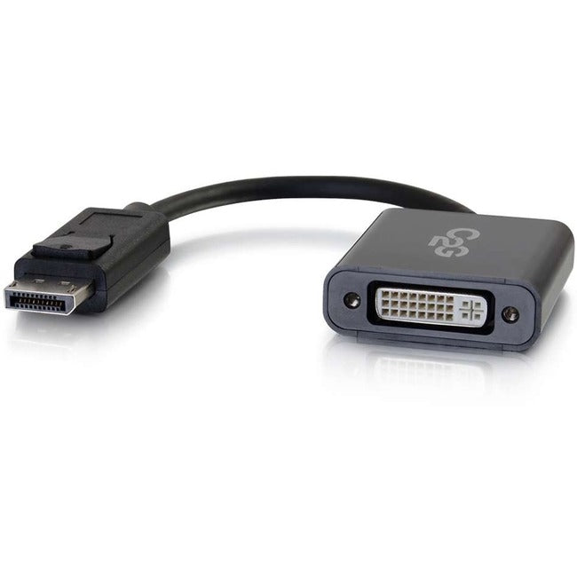 C2G DisplayPort to DVI-D Adapter - DP to DVI D Adapter - Black - M/F - 54317