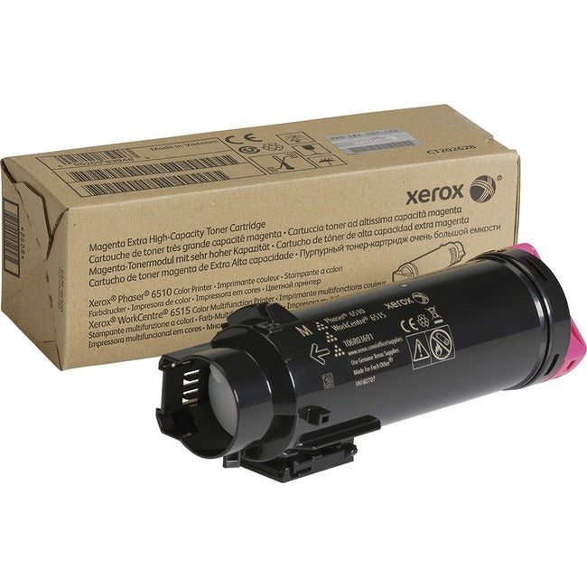 Xerox Original Extra High Yield Laser Toner Cartridge - Magenta - 1 Each - 106R03691