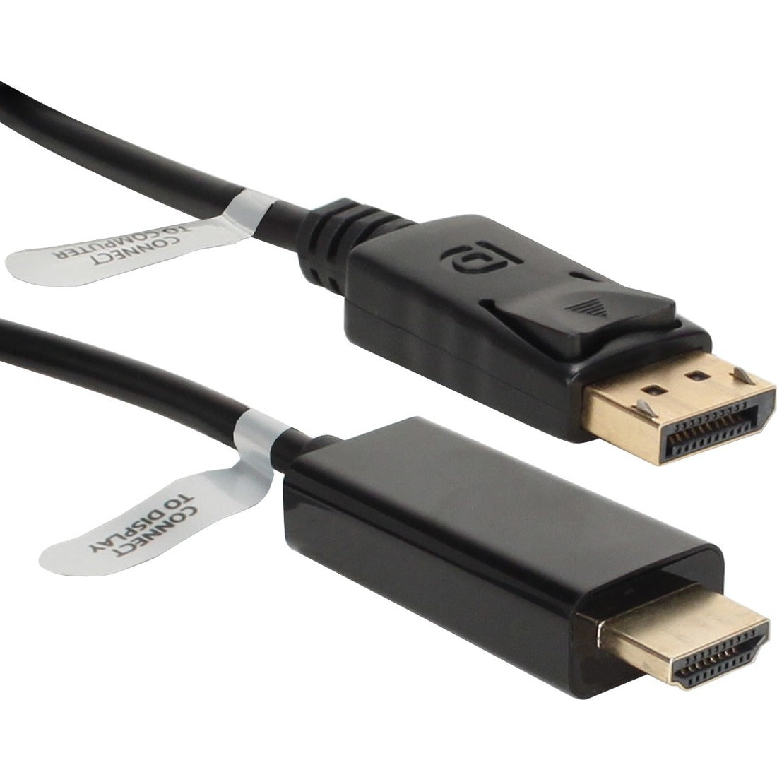 QVS 15ft DisplayPort to HDMI Digital A/V Cable - DPHD-15