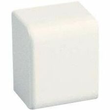 Panduit Surface Raceway, LDPH10 Power Rated End Cap, White - ECFX10WH-X