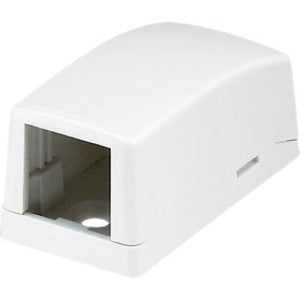 Panduit Mini-Com CBX1WH-A Mounting Box for Network Module - White - CBX1WH-A