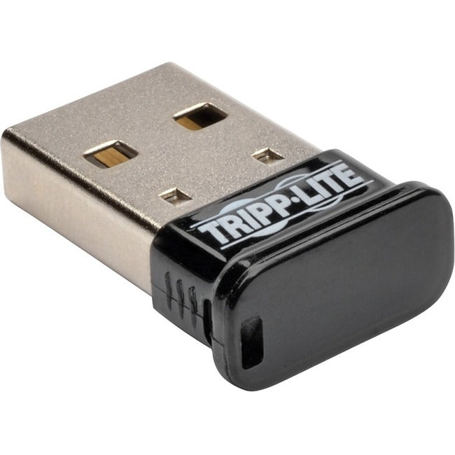 Tripp Lite by Eaton Mini Bluetooth USB Adapter 4.0 Class 1 164ft Range 7 Devices - U261-001-BT4