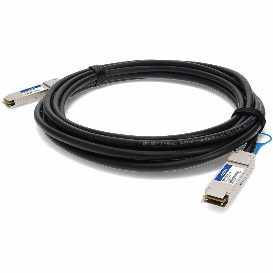 AddOn Juniper Networks&reg; QFX-QSFP-DAC-2M Compatible TAA Compliant 40GBase-CU QSFP+ Direct Attach Cable (Passive Twinax, 2m) - QFX-QSFP-DAC-2M-AO