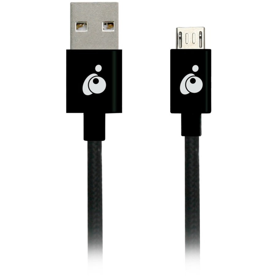IOGEAR Charge & Sync Flip Pro, Reversible USB to Reversible Micro USB Cable (3.3ft/1m) - GAMU01
