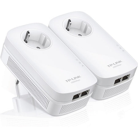 TP-Link TL-PA9020P KIT - AV2000 2-Port Gigabit Passthrough Powerline Starter Kit - TL-PA9020P KIT