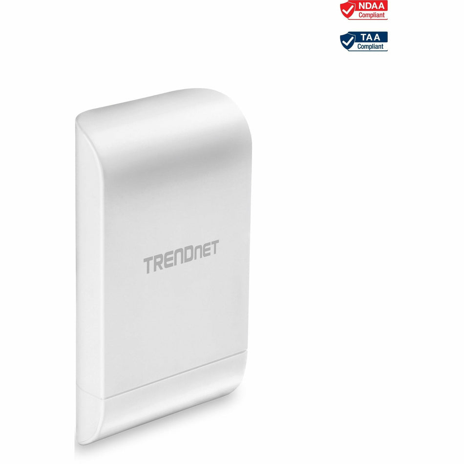 TRENDnet 10dBi Wireless N300 Outdoor PoE Access Point; TEW-740APBO; Point-to-Point (2.4 GHz); Multiple SSID; AP; WDS; Client Bridge; WISP; IPX6 Rated Housing; Built-in 10 dBi Directional Antenna - TEW-740APBO