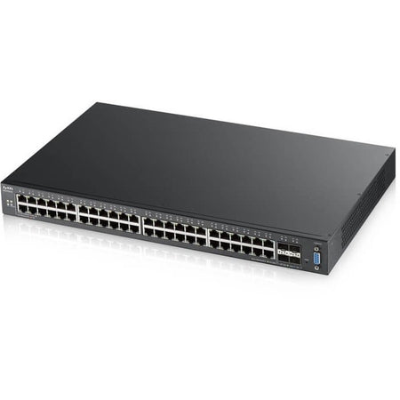 ZYXEL XGS2210-52 48-port GbE L2 Switch with 10GbE Uplink - XGS2210-52