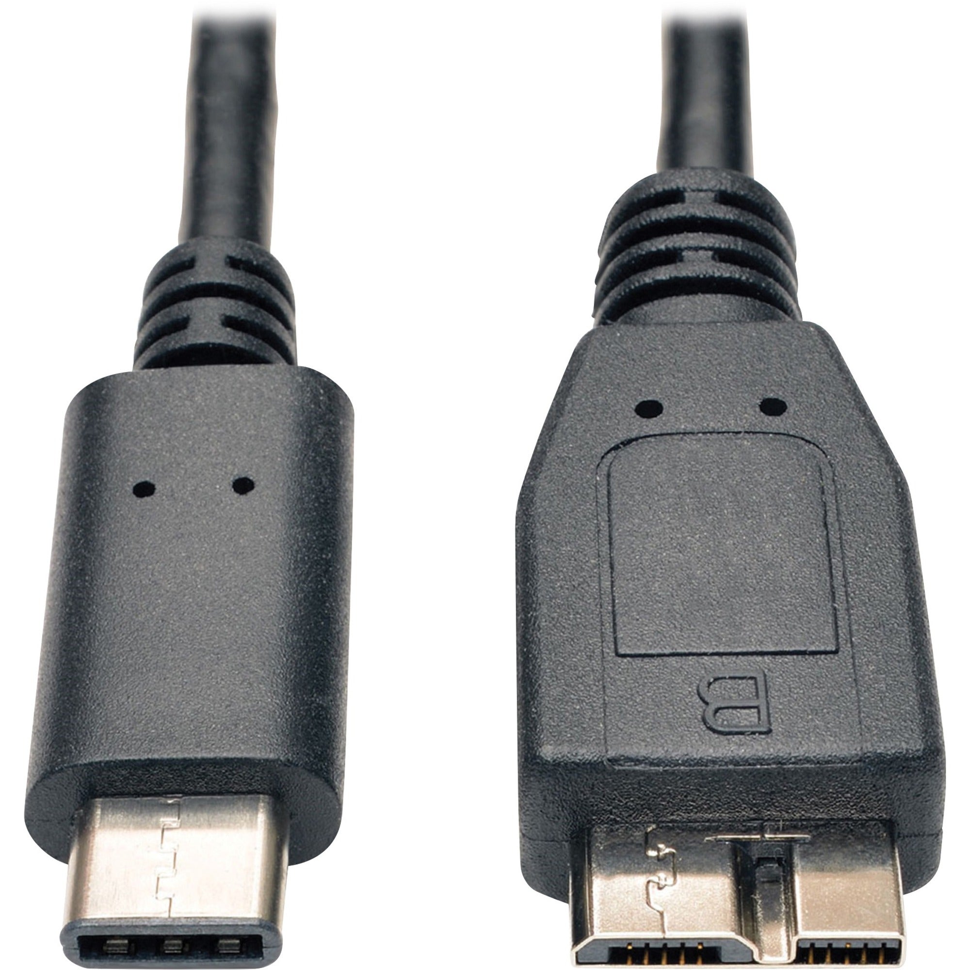 Eaton Tripp Lite Series USB-C to USB Micro-B Cable (M/M) - USB 3.2, Gen 2 (10 Gbps), Thunderbolt 3 Compatible, 3 ft. (0.91 m) - U426-003-G2