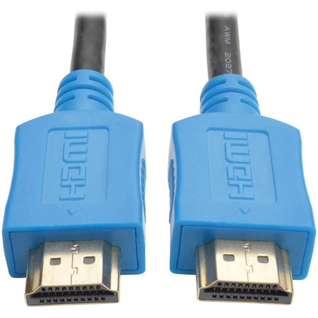 Eaton Tripp Lite Series High-Speed HDMI Cable, Digital Video with Audio, UHD 4K (M/M), Blue, 10 ft. (3.05 m) - P568-010-BL
