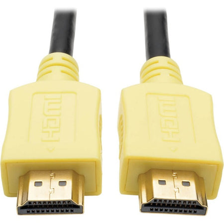 Eaton Tripp Lite Series High-Speed HDMI Cable, Digital Video and Audio, UHD 4K (M/M), Yellow, 6 ft. (1.83 m) - P568-006-YW