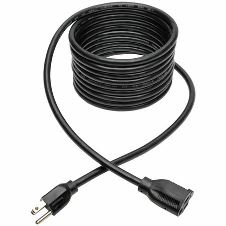 Eaton Tripp Lite Series Power Extension Cord, NEMA 5-15P to NEMA 5-15R - Heavy-Duty, 15A, 120V, 14 AWG, 15 ft. (4.57 m), Black - P024-015