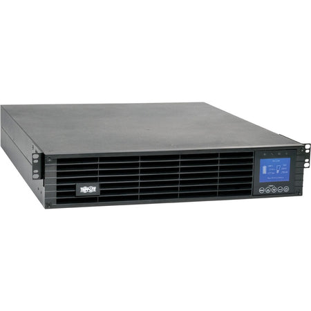 Eaton Tripp Lite Series SmartOnline 1000VA 900W 208/230V Double-Conversion UPS - 8 Outlets, Extended Run, Network Card Option, LCD, USB, DB9, 2U Rack/Tower - SUINT1000LCD2U
