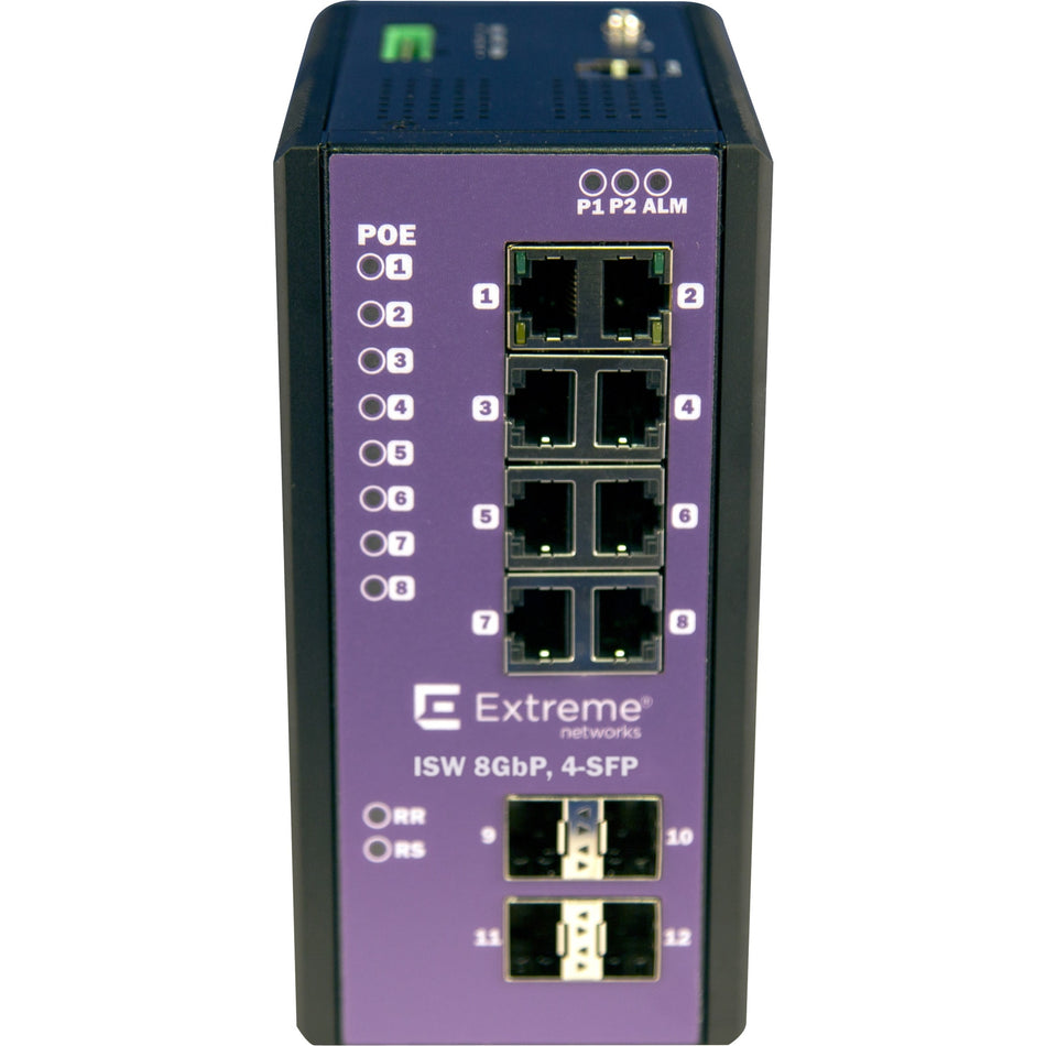 Extreme Networks ISW 8GBP,4-SFP Ethernet Switch - 16804