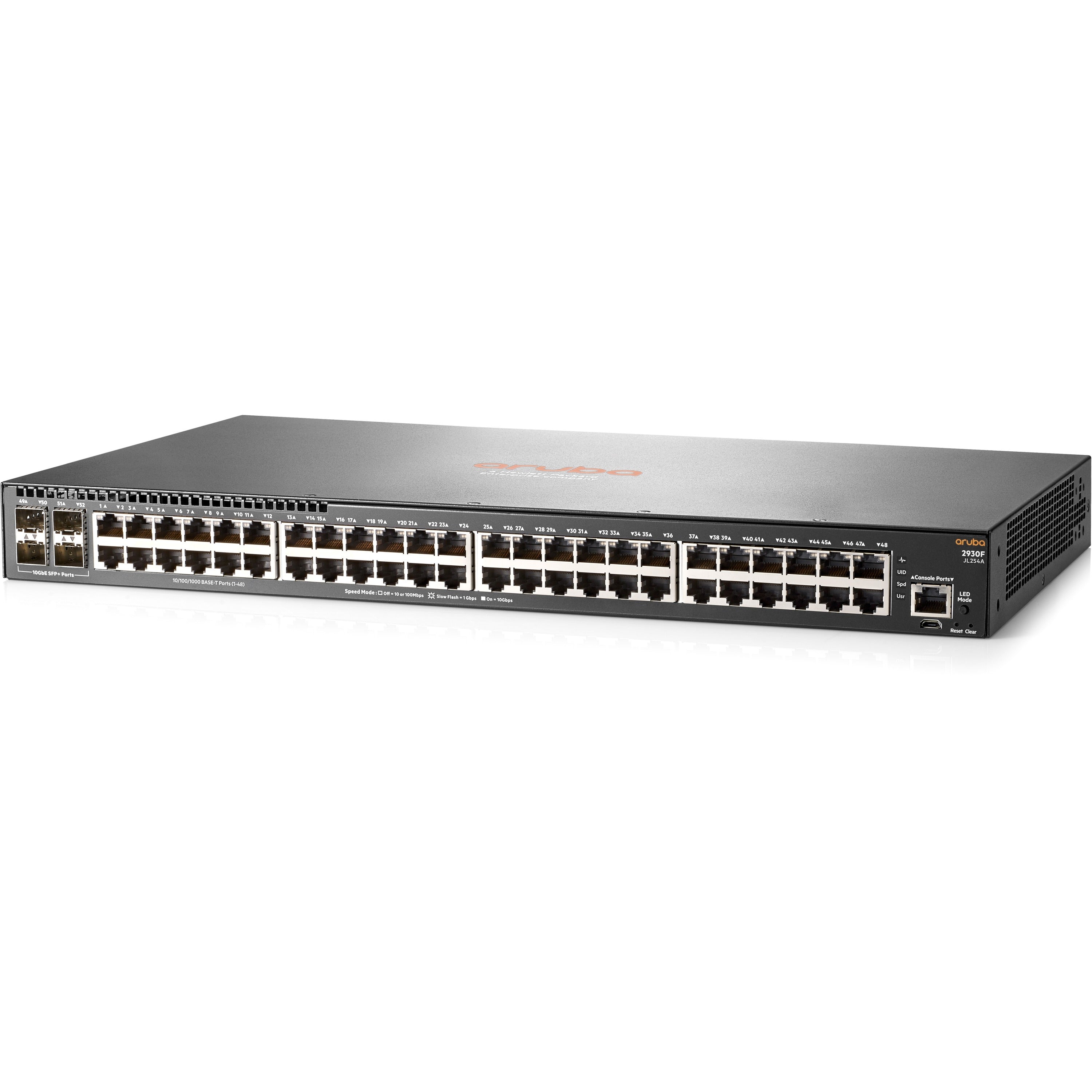 HPE Aruba 2930F 48G 4SFP+ Switch - JL254A