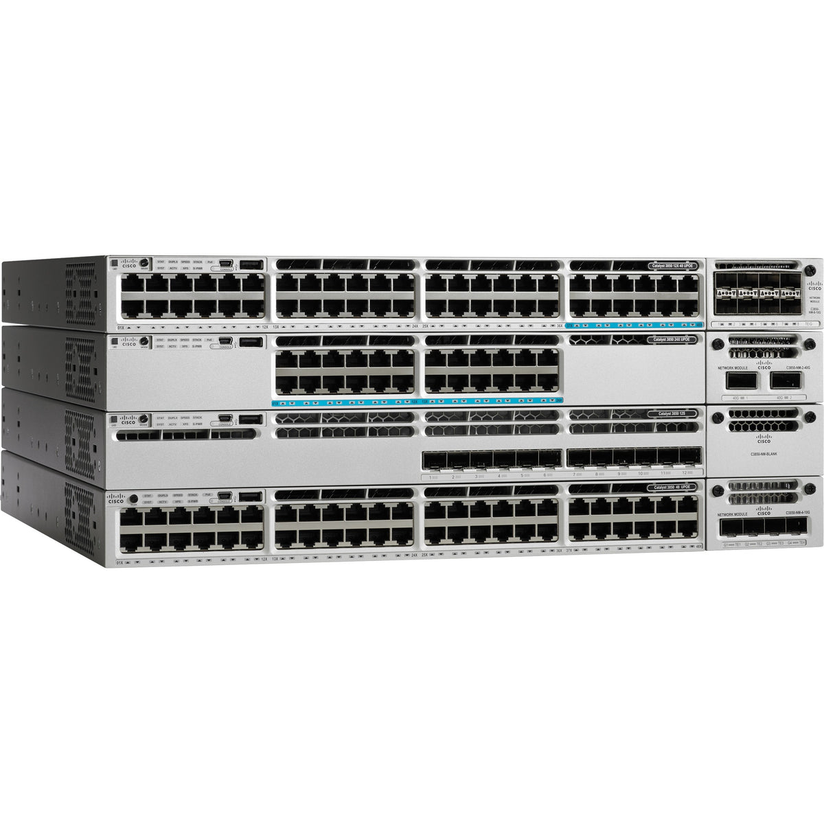 Cisco Catalyst 3850-48U Layer 3 Switch - WS-C3850-48U-S-RF