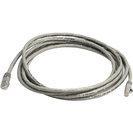 Monoprice Cat6 24AWG UTP Ethernet Network Patch Cable, 10ft Gray - 3437