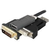 25ft HDMI 1.4 Male to HDMI 1.4 Male Black Cable Which Supports Ethernet Channel For Resolution Up to 4096x2160 (DCI 4K) - HDMIHSMM25